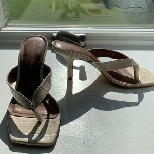 Kurt Geiger sandals cream size 7 (37) nwot